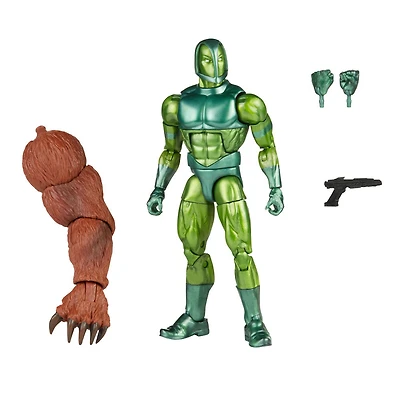 Hasbro Marvel Legends Series, figurine Vault Guardsman de 15 cm, 3 accessoires et pièce Build-a-Figure