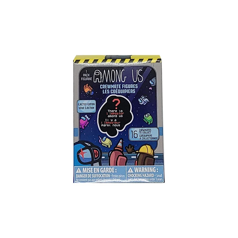 Emballage opaque de 1 figurine Among Us - 1 par commande, la couleur peut varier (Chacun vendu séparément, sélectionné au hasard)