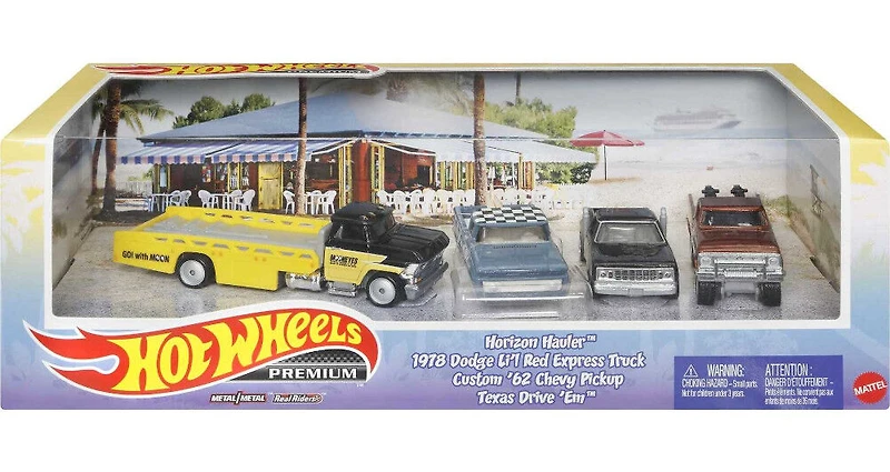 Hot Wheels - Premium - Coffrets Présentation de collection, 1:64
