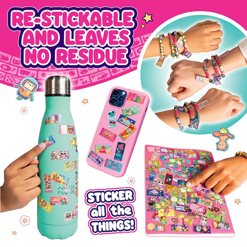 Sticki Rolls - Wearable Shareable Sticker Jewelry
