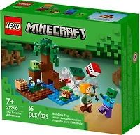 LEGO Minecraft The Swamp Adventure 21240 Building Toy Set (65 Pieces)