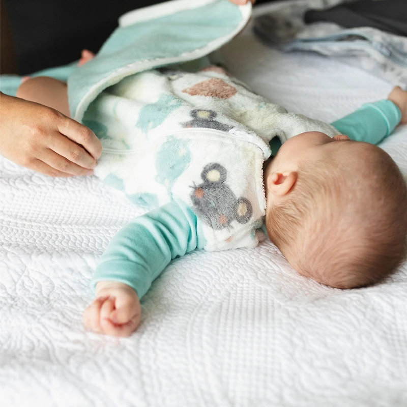 Perlimpinpin-Plush sleep bag-Faces-6-18 months 1,5 TOG