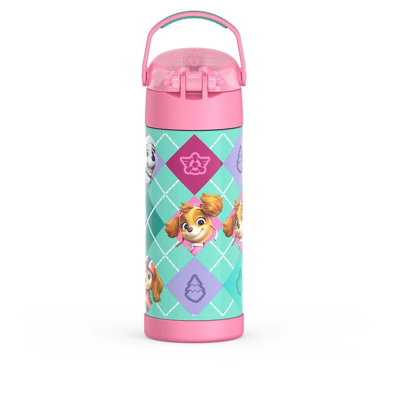 Bouteille avec paille isolée SS Vac de 14 oz - Paw Patrol