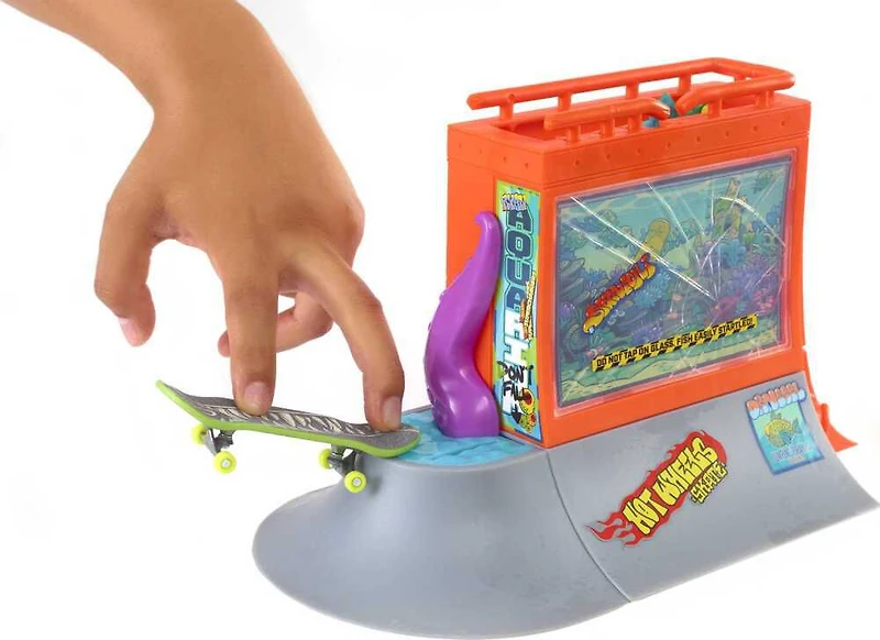 Hot Wheels Skate Coffret de jeu Planchodrome Aquarium