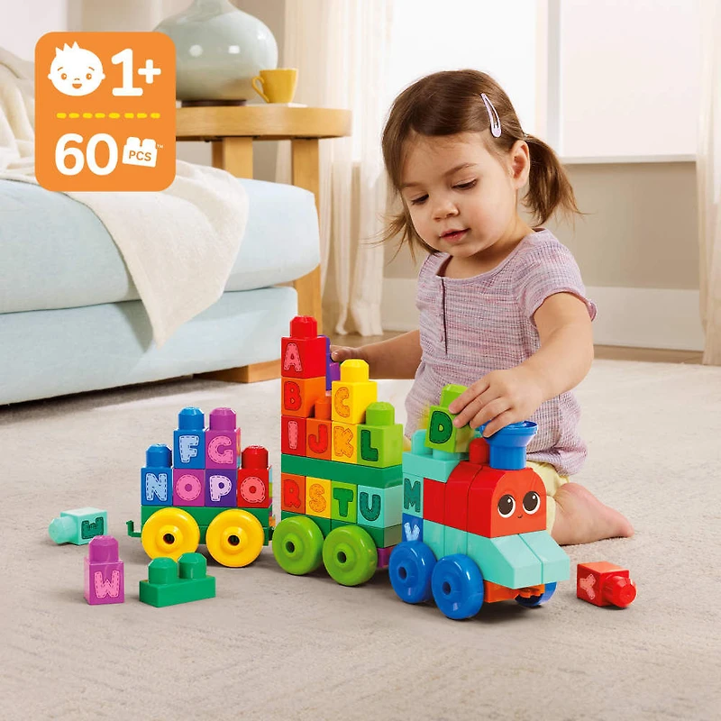 Mega Bloks Le Train de l'Alphabet