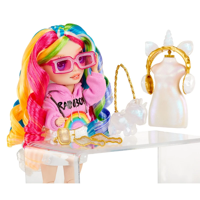 Rainbow High Creative Crystals Amaya - Rainbow 11" Fashion Doll