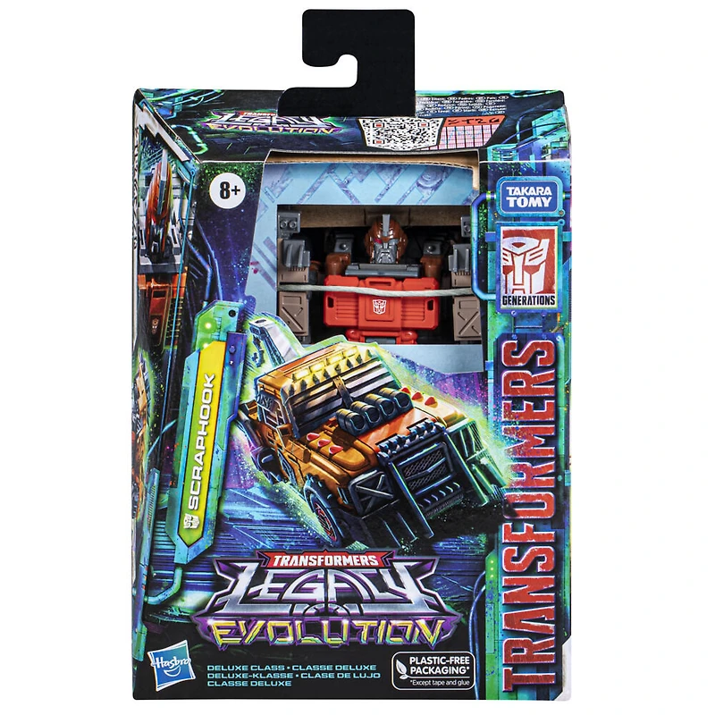 Transformers Legacy Evolution, figurine Scraphook de 14 cm, classe Deluxe