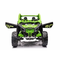 KIDSVIP Can-Am Maverick 2X24V Buggy UTV 4X4 pour enfants et tout-petits avec RC