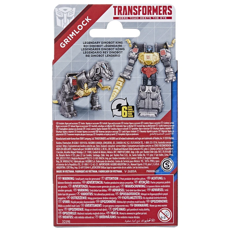 Transformers Generations Authentics Bravo