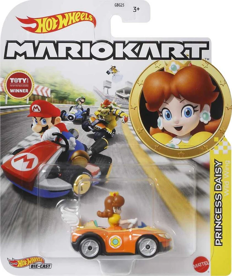 Hot Wheels - Mario Kart - Princesse Daisy