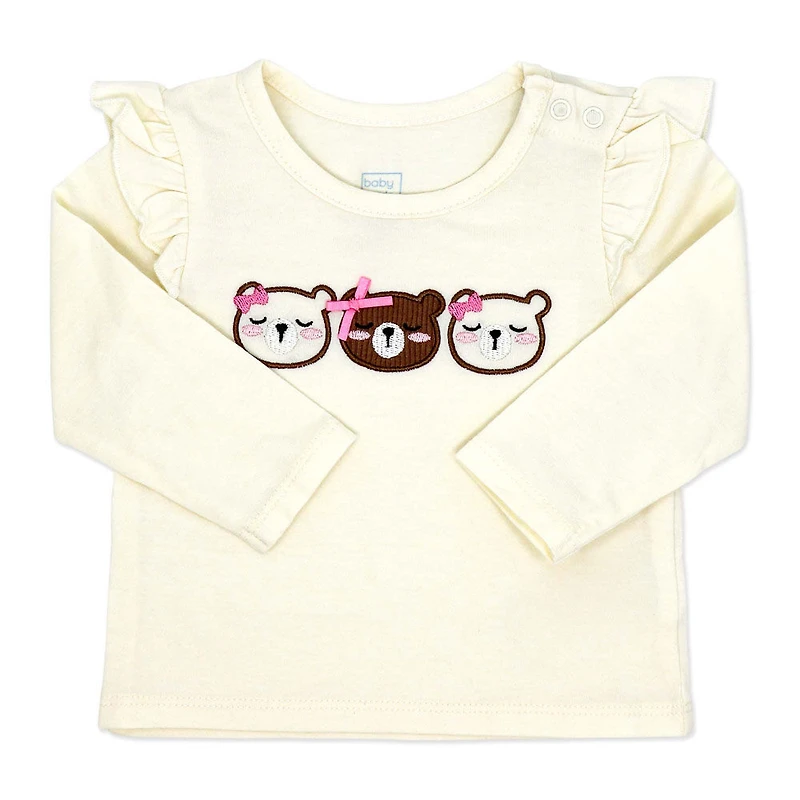 Baby Mode Ensemble 3 pièces legging et bandeau : peluche d'équipe 3M