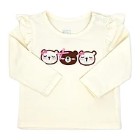 Baby Mode Ensemble 3 pièces legging et bandeau : peluche d'équipe 3M