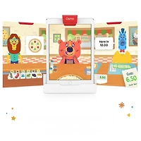 Osmo - Coffret Complet Pizza Co. pour iPad - de 5 à 12 ans - Communication & Maths (Base Osmo pour iPad incluse)