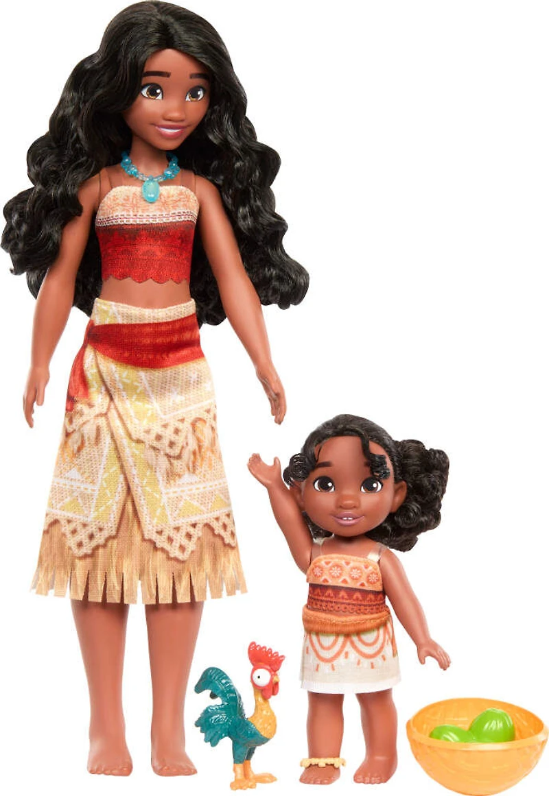 Disney Moana2 Coffret de jeu Surs Moana et Simea, 3access.