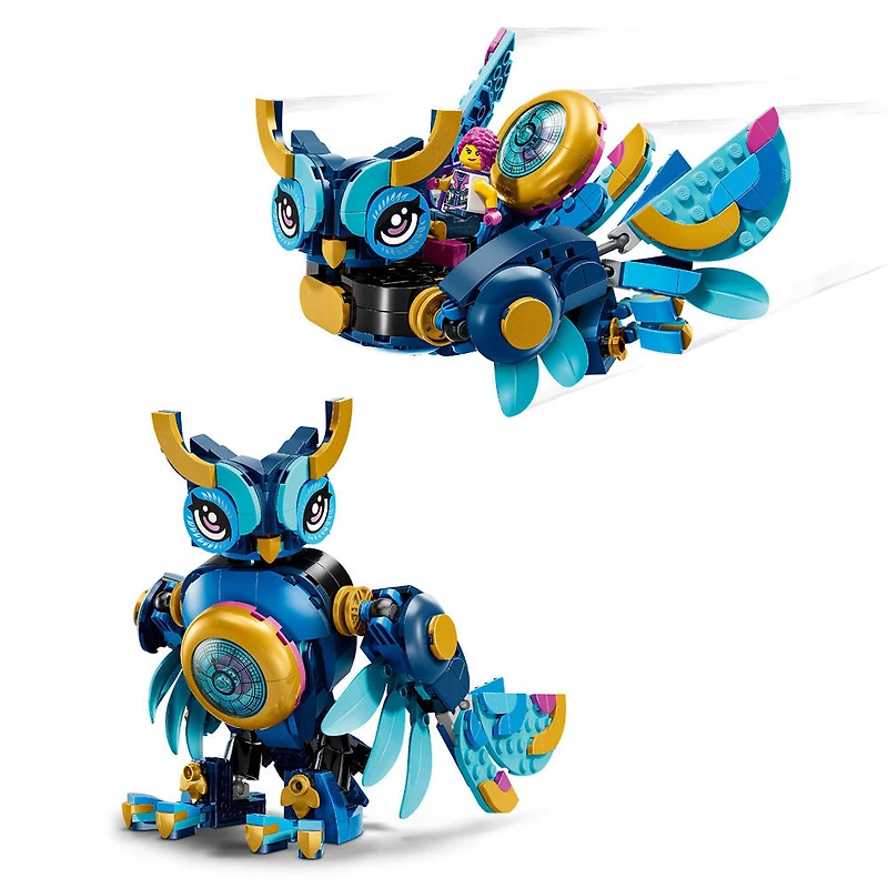 LEGO DREAMZzz Le Hibou Temporel de Zoey, Ensemble de Jeu Fantastique avec Construction d'Oiseau et Figurine 71494