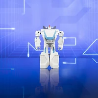 Transformers Toys EarthSpark 1-Step Flip Changer Wheeljack 4-Inch Action Figure, Robot Toys