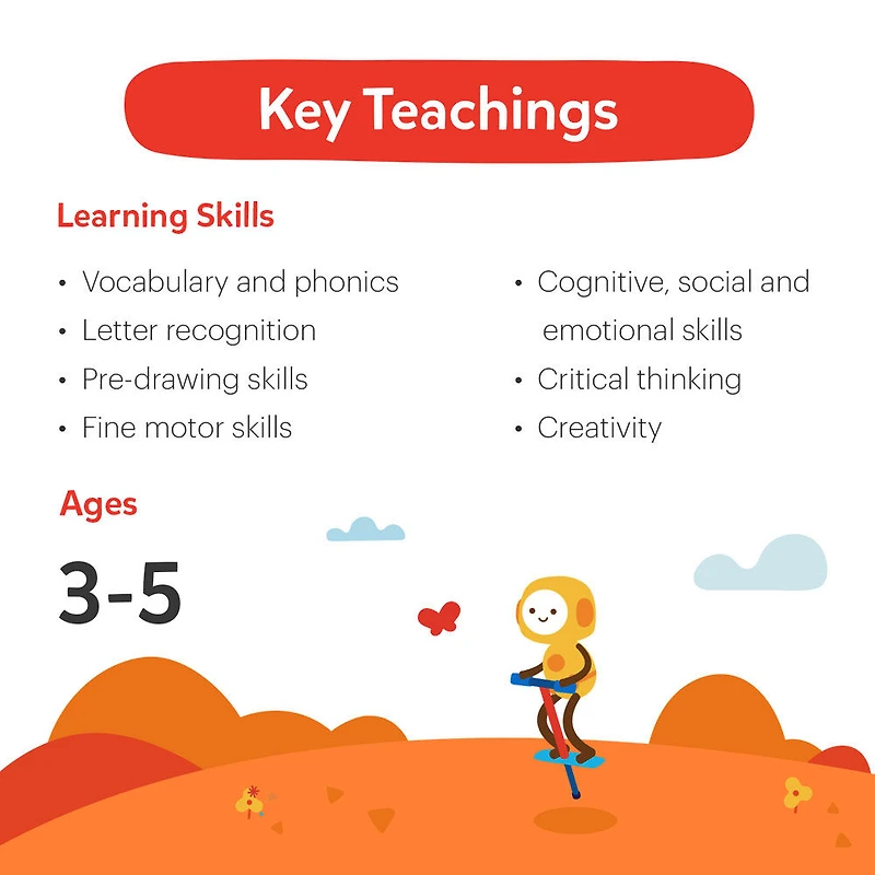 Osmo - Little Genius Starter Kit pour iPad - 4 jeux éducatifs - Jouet STIM (Base Osmo incluse)