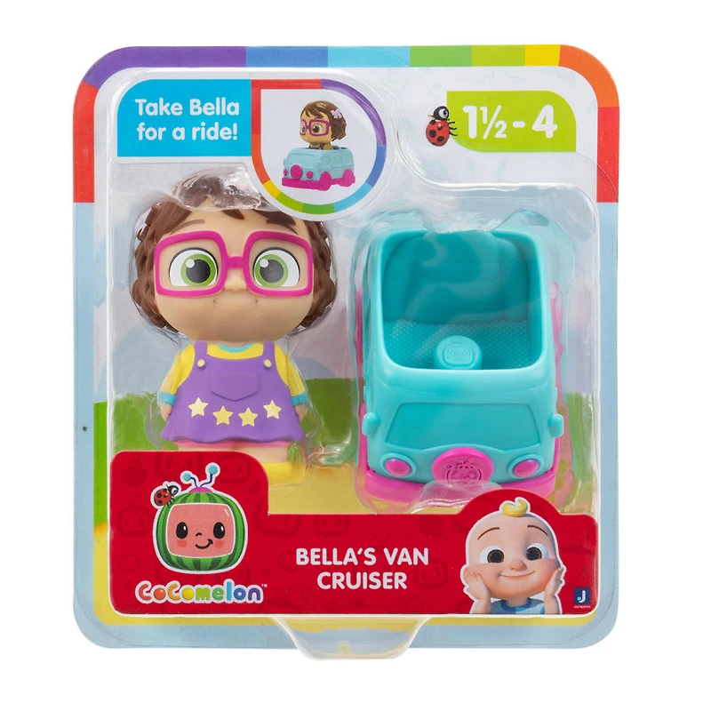 Cocomelon 1 Figure Pack - Bella's Van Cruiser
