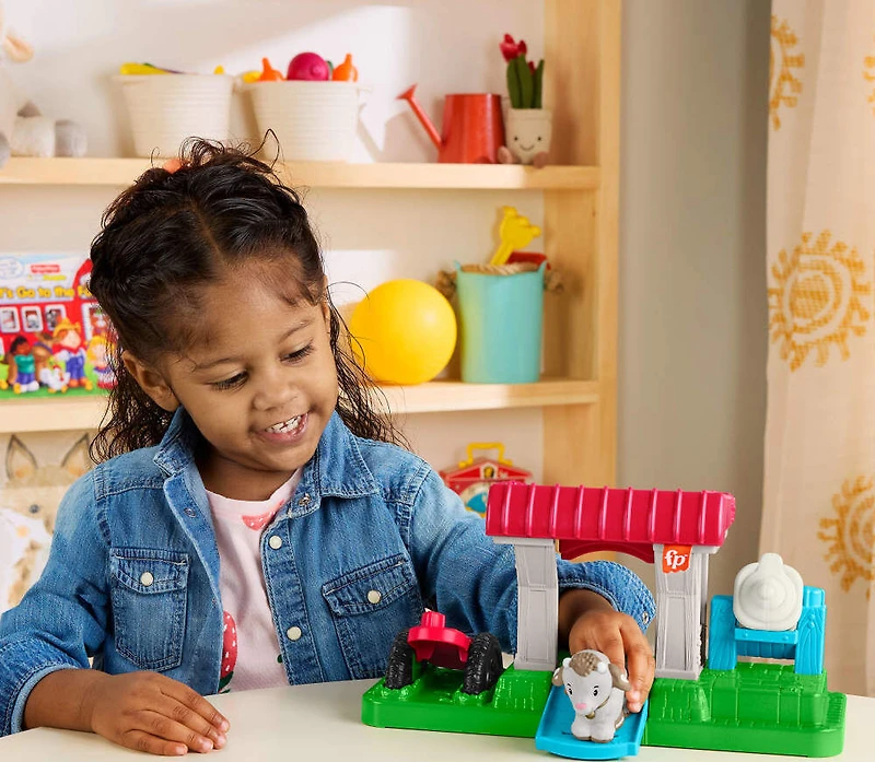 Fisher Price-La Chèvrerie des Little People-Coffret