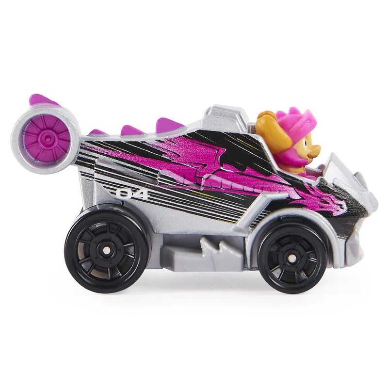 PAW Patrol, True Metal Skye Jouet véhicule en métal moulé à collectionner, Série Rescue Knights à l'échelle 1:55