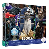 Ceaco Lisa Parker Night Spirit 1500 pièces Puzzle Spell Chats