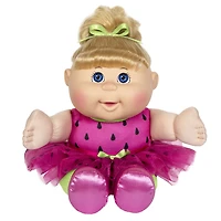 Poupée Bout d'chou, poupée Je m'assois - Robe melon d'eau