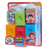 Casiers de Surprises Empilables de Ryan's World, Cinq Casiers Remplis de Surprises - Édition anglaise
