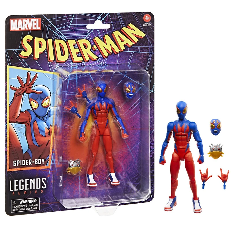 Marvel Legends Series Spider-Boy Comics Action Figure