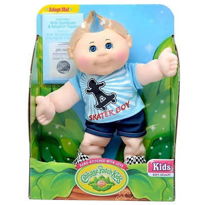 Poupée Bout d’chou – poupée de 35,5 cm – Planche à roulettes