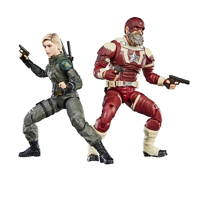 Marvel Legends Series Yelena Belova and Red Guardian