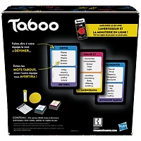 Jeu Taboo classique, jeu de mots à deviner, jeu de groupe pour ados et adultes, jeu de société pour 4 joueurs et plus