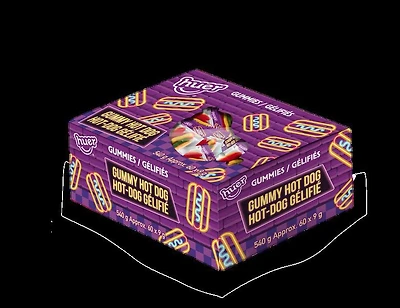 Huer Hot Dog Gelifies 60Ct