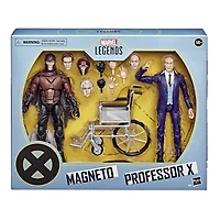 Hasbro Marvel Legends Series, figurines X-Men Magneto et Professor X de 15 cm à collectionner