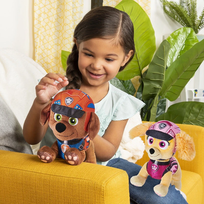 PAW Patrol, Stella Dino Rescue, animal en peluche, 20,3 cm