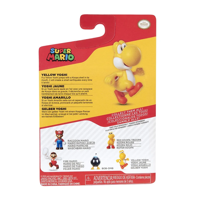 Nintendo 2.5 "Limited Articulation Wave 26 - Running Yellow Yoshi