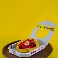 Pizza gélatine Raindrops