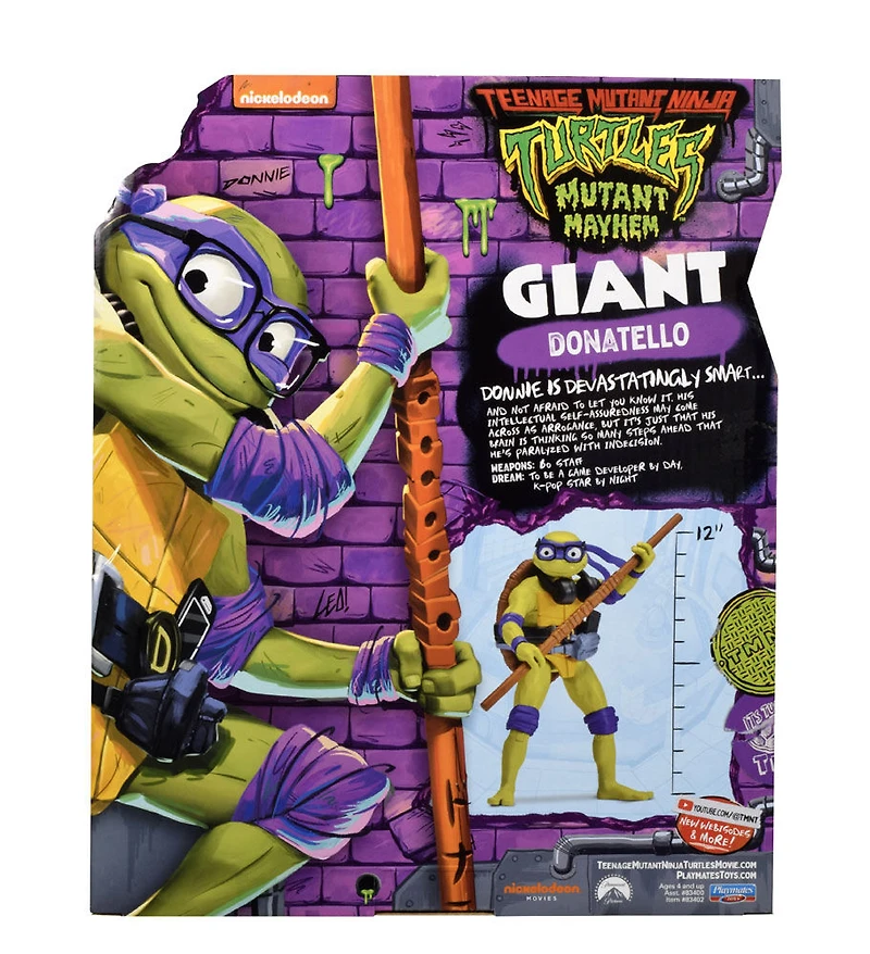 Les Tortues Ninja Mutantes: Mutant Mayhem Figurine géante Donatello