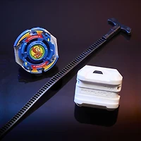 Beyblade X Starter Pack X-Over Project Dranzer Spiral 3-80T, toupie et lanceur
