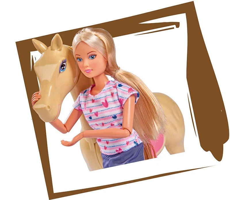 Steffi Riding Tour Poupée Et Cheval