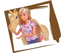 Steffi Riding Tour Poupée Et Cheval