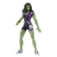 Marvel Legends Series, figurine de collection She-Hulk de 15 cm de la série MCU Disney+ She-Hulk, 2 accessoires et 1 pièce Build-a-Figure