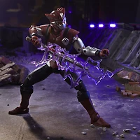 Power Rangers figurine articulée de collection Cybervillain Blaze Beast Morphers