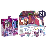 My Little Pony : Marquons les esprits, Izzy Moonbow L'heure du thé avec 20 accessoires et décor - Notre exclusivité