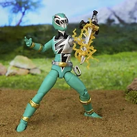 Power Rangers Lightning Collection, figurine Ranger vert Dino Fury de 15 cm