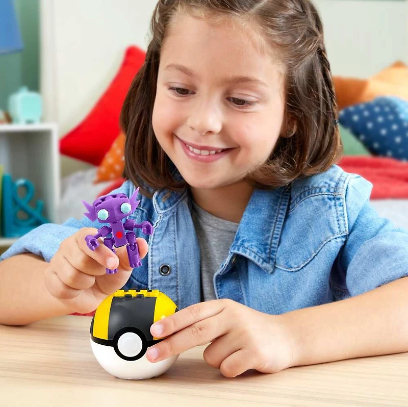MEGA Pokémon Figurine articulée Ténéfix, 24pièces