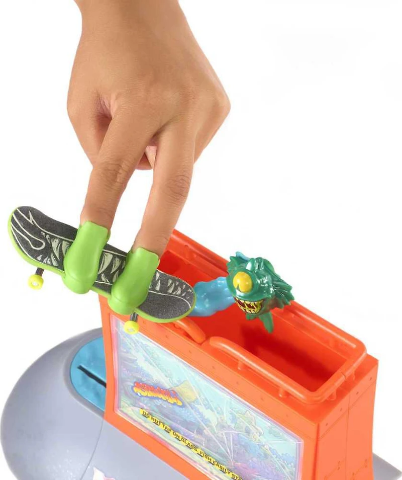 Hot Wheels Skate Coffret de jeu Planchodrome Aquarium