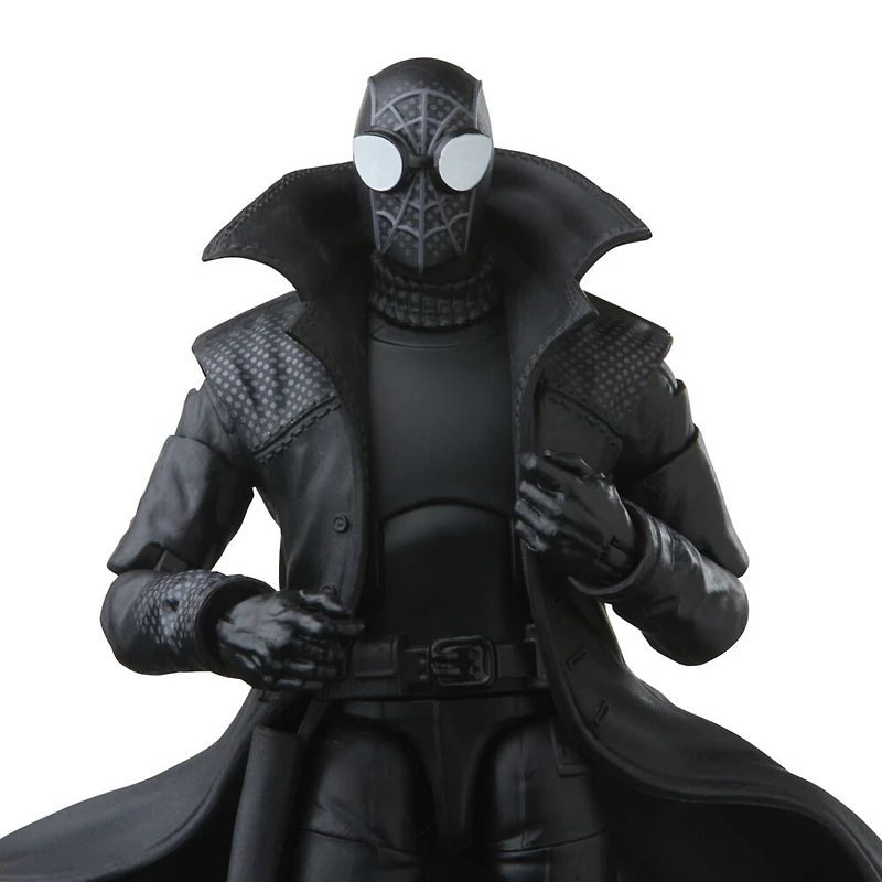 Marvel Legends Series Spider-Man, figurine Spider-Man Noir et Spider-Ham 60e anniversaire de 15 cm, 2 accessoires - Notre exclusivité
