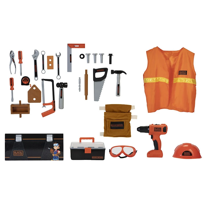 Coffre à outils de 100 pièces Black & Decker