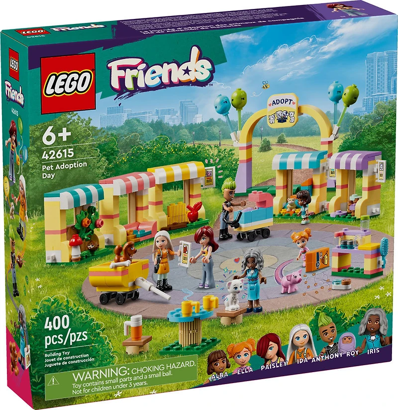 LEGO Friends Pet Adoption Day Toy 42615
