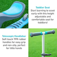 smarTrike Trottinette T1 - Bleu